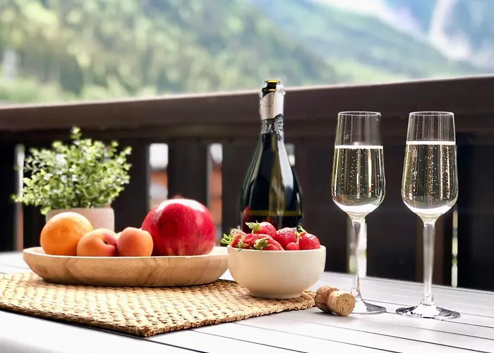 Mont Blanc 43, Vue Mont Blanc , Balcon, Parking * Шамони