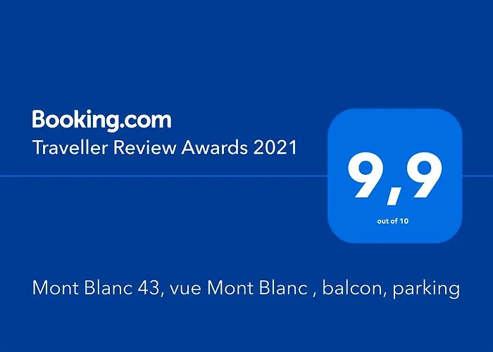 Mont Blanc 43, Vue Mont Blanc , Balcon, Parking * Chamonix